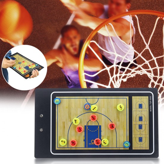 Professional Double Side PVC Accurate Magnetic Basketball Training Tactical Board