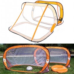 2 x Mini Pop Up Soccer Goals Football Foldable Net Kids Outdoor Sports Training 2 x Mini Pop Up Soccer Goals Football Foldable Net Kids Outdoor Sports Training