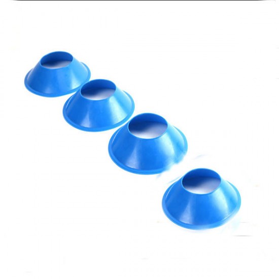 4cm*20cm Football Training Accessories Marker Discs PE Material Flexible Soccer Obstacle Cone Mark