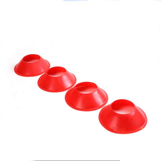 4cm*20cm Football Training Accessories Marker Discs PE Material Flexible Soccer Obstacle Cone Mark