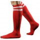 IPRee™ Adult Above Knee Football Socks Sweat Towel Socks Stripe Sport Knee High