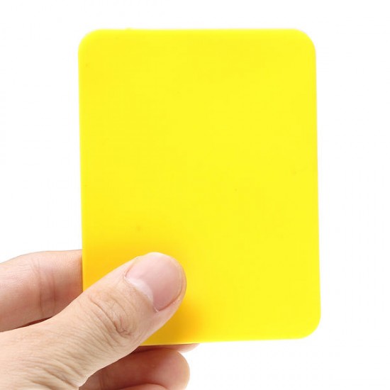 Soccer Champion Yellow And Red Card Referee Warning Card Football Match Record Cards