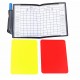 Soccer Champion Yellow And Red Card Referee Warning Card Football Match Record Cards