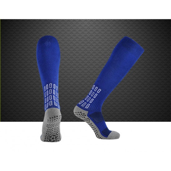 Men Women Anti-skid Soccer Socks Compression Football Stockings Thick Towel Bottom