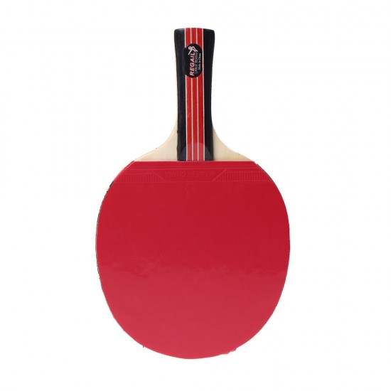 Long Handle Shake-hand Table Tennis Racket Waterproof Bag Pouch Red Indoor Table Tennis Accessory