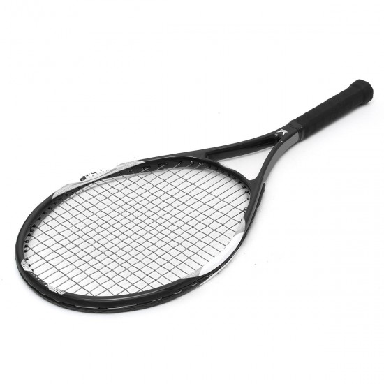 27inch Tennis Racket Racquet Carbon Fiber Equipped Anti-skid Handle Grip With Bag