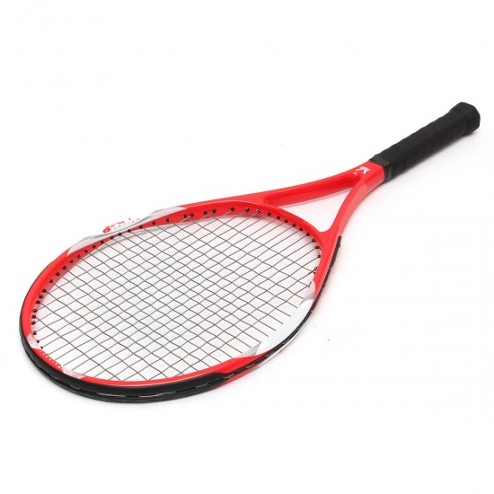 27inch Tennis Racket Racquet Carbon Fiber Equipped Anti-skid Handle Grip With Bag