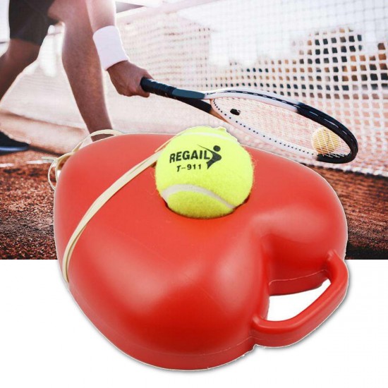Singles Tennis Balls Sports Trainer Self-Study Practice Training Rebound Balls Baseboard Tool
