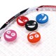 Smiling Face Tennis Racket Vibration Dampener Silicone Badminton Racquet Damper