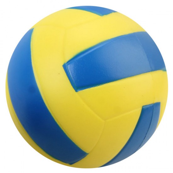 SUPER-K PU Foam Volleyball Children Early Learning Toy Elastic Soft Volleyball