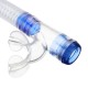 2Pcs/set Tempered Glass Snorkel Goggles Mask Breathing Tube Scuba Swimming Diving Snorkelling Accessories