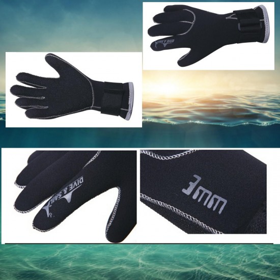 3mm Scuba Diving Gloves Surfing Winter Swimming Gloves 3mm Scuba Diving Gloves Surfing Winter Swimming Gloves