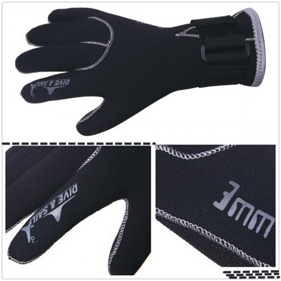 3mm Scuba Diving Gloves Surfing Winter Swimming Gloves 3mm Scuba Diving Gloves Surfing Winter Swimming Gloves