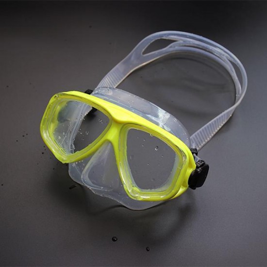 Anti Fog Waterproof Diving Swim Goggles Diving Glasses Face Mask Eyewear Tempered Glass Lens