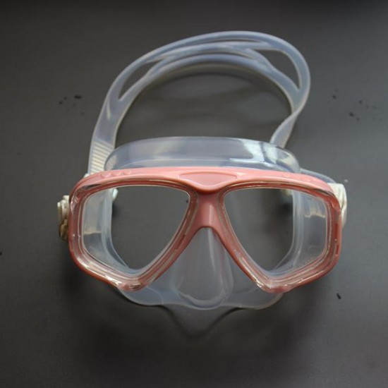 Anti Fog Waterproof Diving Swim Goggles Diving Glasses Face Mask Eyewear Tempered Glass Lens