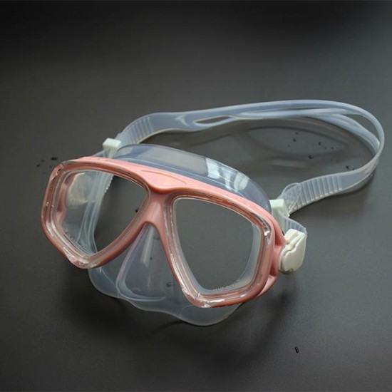 Anti Fog Waterproof Diving Swim Goggles Diving Glasses Face Mask Eyewear Tempered Glass Lens