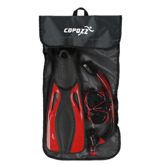 COPOZZ 35*72CM Mesh Storage Bag for Swimming Diving Flippers Fins Handbag