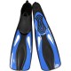 COPOZZ Professional Long Submersible Swimming Fins Flexible Webbed Snorkeling Diving Foot Flipper