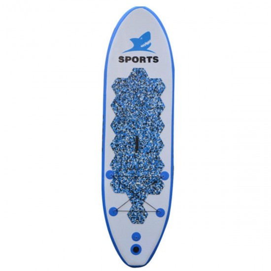 116x29.9x5.9 Inch PVC Inflatable Boat Stand Up Surfboard Pad Surfing Board with Pump Kit 116x29.9x5.9 Inch PVC Inflatable Boat Stand Up Surfboard Pad Surfing Board with Pump Kit