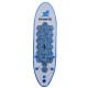 116x29.9x5.9 Inch PVC Inflatable Boat Stand Up Surfboard Pad Surfing Board with Pump Kit 116x29.9x5.9 Inch PVC Inflatable Boat Stand Up Surfboard Pad Surfing Board with Pump Kit