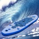 116x29.9x5.9 Inch PVC Inflatable Boat Stand Up Surfboard Pad Surfing Board with Pump Kit 116x29.9x5.9 Inch PVC Inflatable Boat Stand Up Surfboard Pad Surfing Board with Pump Kit