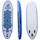 116x29.9x5.9 Inch PVC Inflatable Boat Stand Up Surfboard Pad Surfing Board with Pump Kit 116x29.9x5.9 Inch PVC Inflatable Boat Stand Up Surfboard Pad Surfing Board with Pump Kit