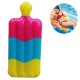 140 x 60cm Ice Cream Float Inflatable Row Air Mattress Inflatable Roat Swim Rings Water Sports Toy