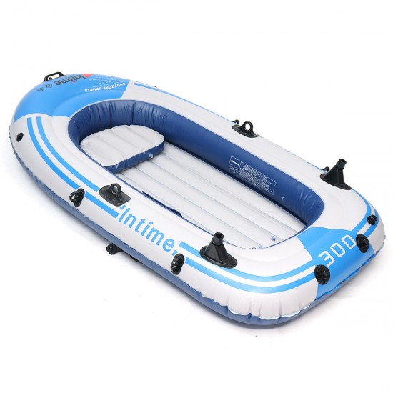 2/3 Person Inflatable Boat PVC Kayak Fishing Boat Life Raft Loading 180kg