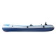 2/3 Person Inflatable Boat PVC Kayak Fishing Boat Life Raft Loading 180kg