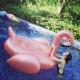 60inch Flamingo Inflatable Boat Float Swimming Ring Floating Bed Water Fun Toys