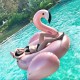 60inch Flamingo Inflatable Boat Float Swimming Ring Floating Bed Water Fun Toys 60inch Flamingo Inflatable Boat Float Swimming Ring Floating Bed Water Fun Toys