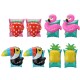 1 Pair Kids Summer Inflatable Safety Swimming Ring Arm Bands Cartoon Water Float