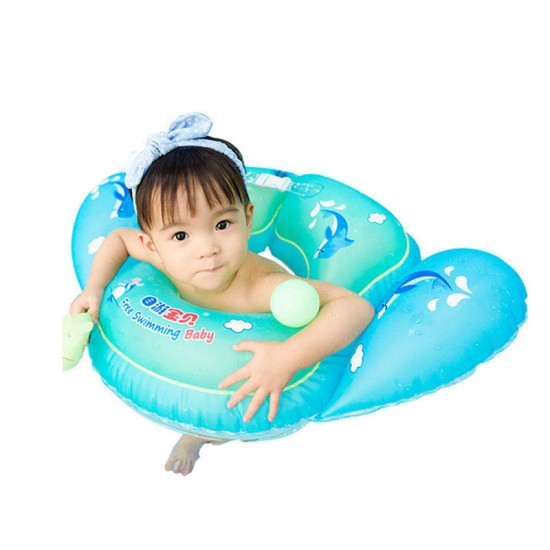 6-36Mouths Baby Inflatable Armpit Swimming Ring U Shape Floating Kids Bathing Water Toy Circle