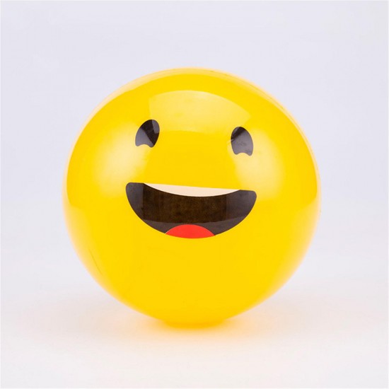 6/9inch PVC Emoji Beach Balls Inflatable Soft Ball Kids&Adult Water Play Pool Party Toys