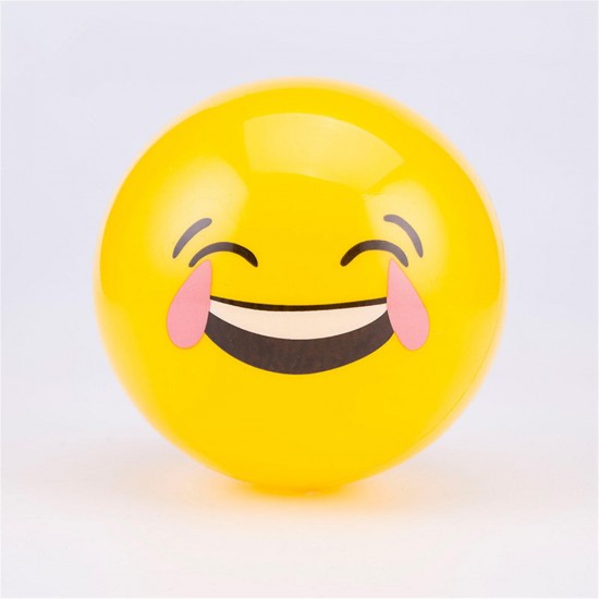 6/9inch PVC Emoji Beach Balls Inflatable Soft Ball Kids&Adult Water Play Pool Party Toys