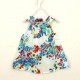 2015 Hot Baby Kids Girls Toddler Party Summer Jumper Skirt Bottega Veneta Floral Dress