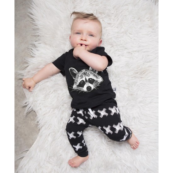 2Pcs New Toddler Baby Boys Fox T-shirts Long Pants Leggings Outfits Clothing Set Costume 2Pcs New Toddler Baby Boys Fox T-shirts Long Pants Leggings Outfits Clothing Set Costume