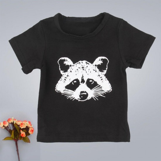 2Pcs New Toddler Baby Boys Fox T-shirts Long Pants Leggings Outfits Clothing Set Costume