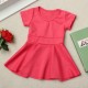 Baby Girls Party Dress Princess Short Sleeve Pageant Gown Skirt