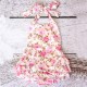 Baby Kids Girls Romper Toddlers Short Lace Flower Sets Sunsuit Outfit