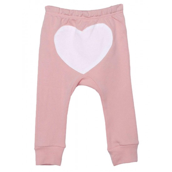 Cotton Kids Elastic Waist Long Pants Trousers Casual Children Clothing