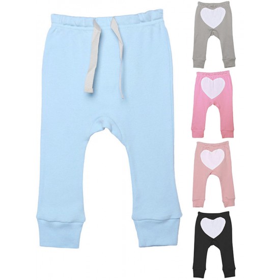 Cotton Kids Elastic Waist Long Pants Trousers Casual Children Clothing