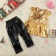 Fashion Cute Baby Girls Party Tops+Pants Suit