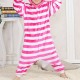 Flannel Thickening kids Cute Cartoon Cheshire Cat Pajamas Siamese Sleepwear