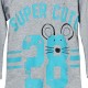 2015 New Little Maven Lovely Number Baby Children Boy Cotton Long Sleeve Top