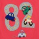 2015 New Little Maven Lovely Number Baby Children Boy Cotton Short Sleeve T-shirt Top