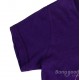 Summer Baby Girl Children Bee Purple Cotton Short Sleeve T-shirt