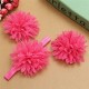 3pcs a Set Lace Flower Hair Band Soft Elastic Wear Accessories Barefoot Art Feet Baby Girls Headbrand