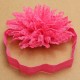 3pcs a Set Lace Flower Hair Band Soft Elastic Wear Accessories Barefoot Art Feet Baby Girls Headbrand