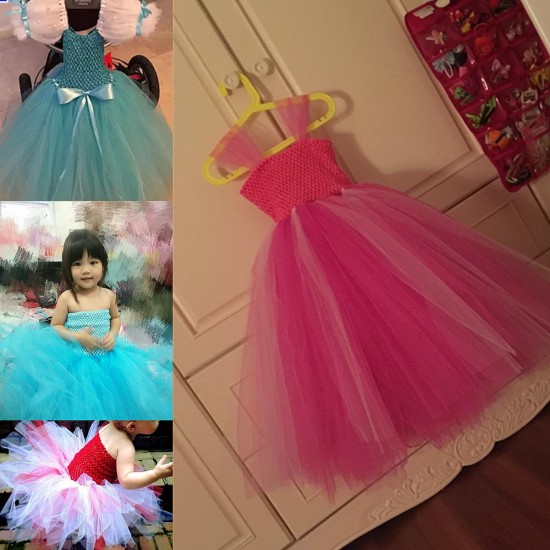 9 inch Children Girls Crochet Tube Top Elastic Waistband Head Hair Band DIY Girls Tutu Fluffy Skirt Wrap Chest 9 inch Children Girls Crochet Tube Top Elastic Waistband Head Hair Band DIY Girls Tutu Fluffy Skirt Wrap Chest